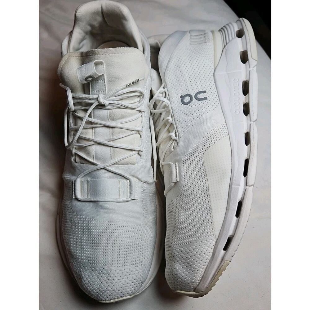 On Cloudnova Men’s Sneakers White US 14 (EU 49) Swiss Engineering CloudTec